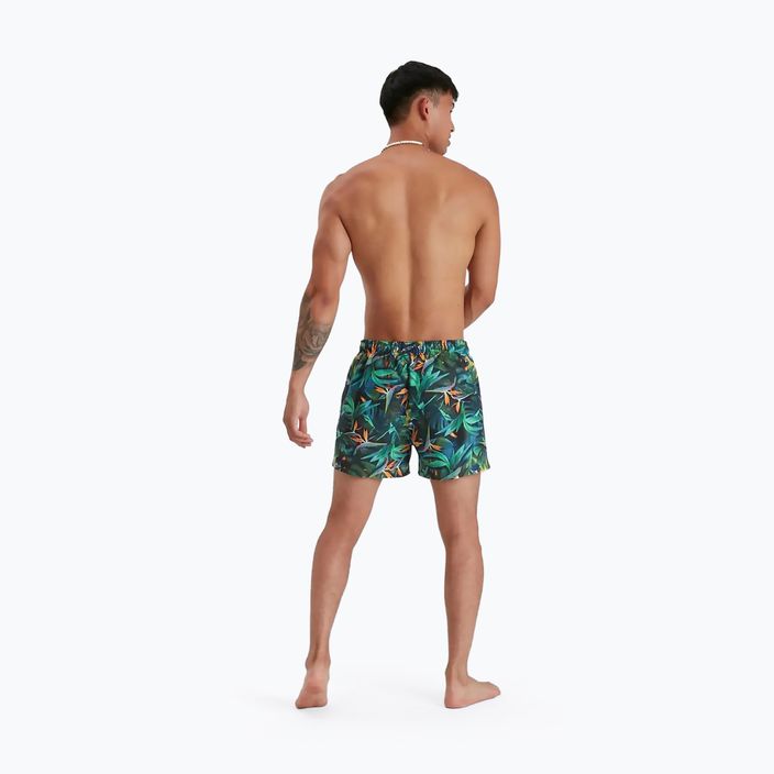 Men's Speedo Digital Printed Leisure 14" swim shorts green 68-13454G676 3