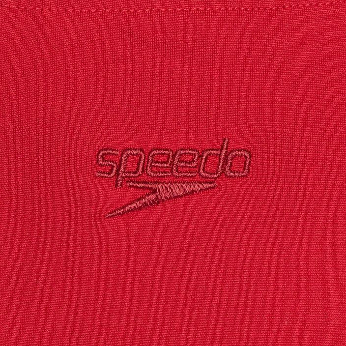 Speedo Eco Endurance+ Medalist red children's one-piece swimsuit 3