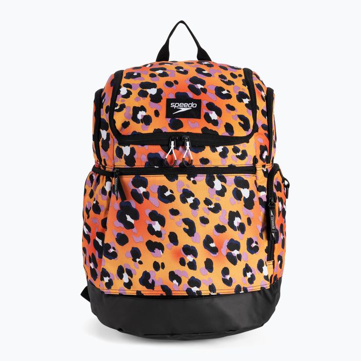 Speedo Teamster 2.0 35L backpack black-orange 68-12812