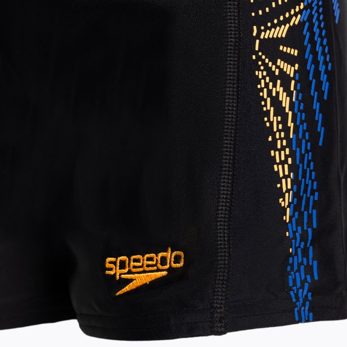 Speedo Plastisol Placement Aquashort children's swim trunks black 68-09530 3