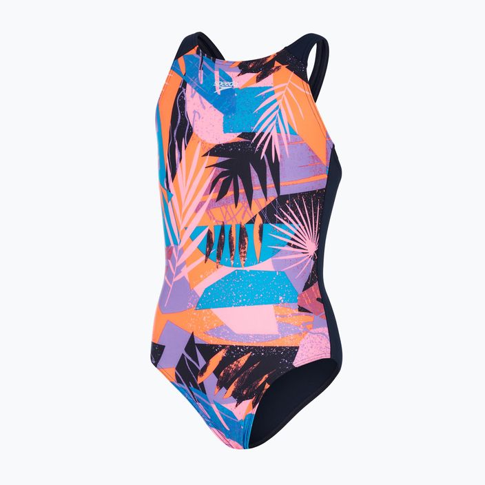 Speedo Allover Pulseback children's one-piece swimsuit colour 68-12676 5