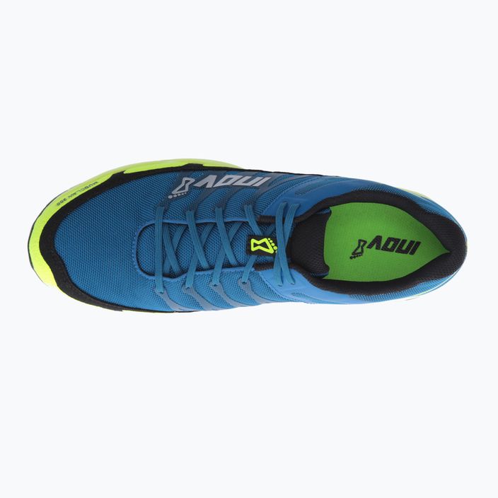Men's running shoes Inov-8 Mudclaw 300 blue/yellow 000770-BLYW 15