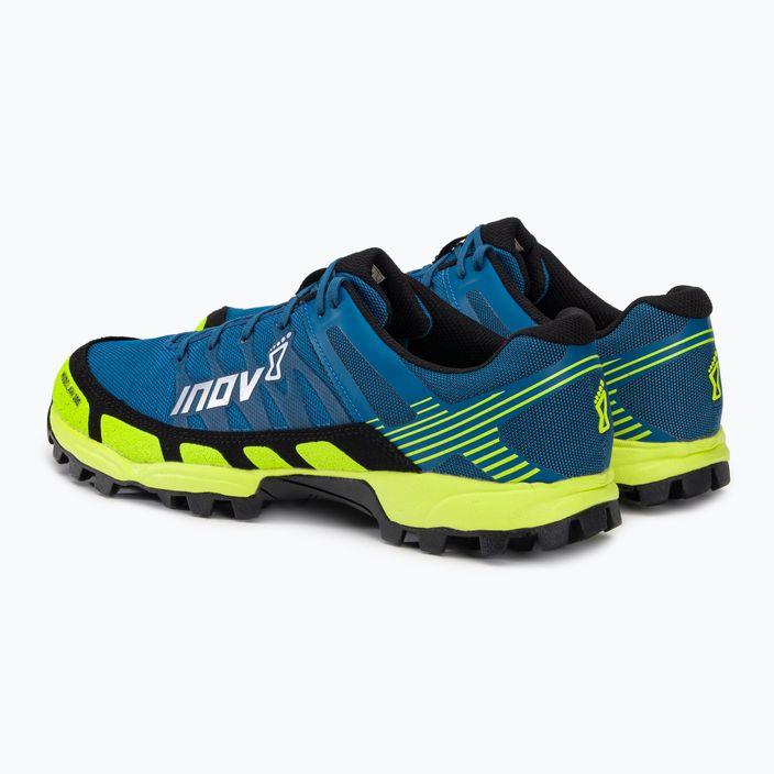 Men's running shoes Inov-8 Mudclaw 300 blue/yellow 000770-BLYW 3