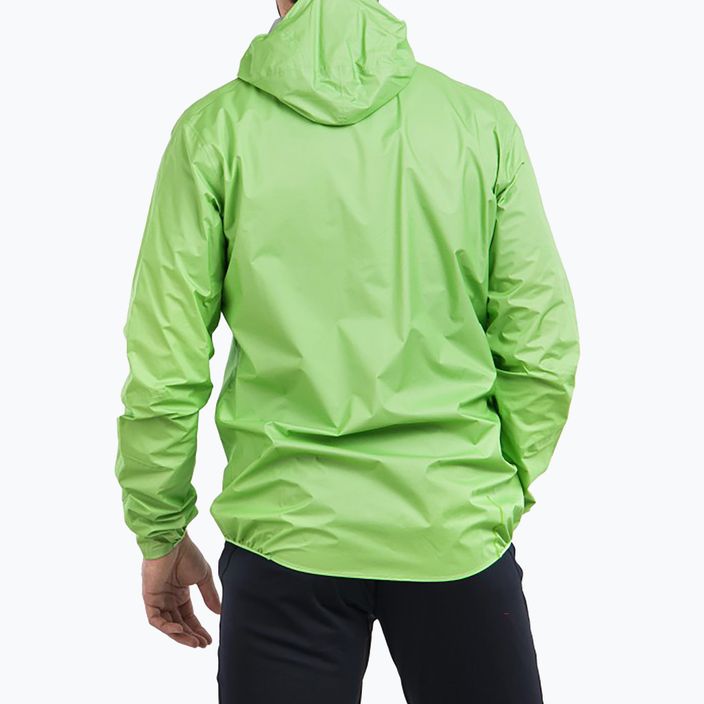 Men's running jacket Inov-8 Raceshell Pro FZ green 2