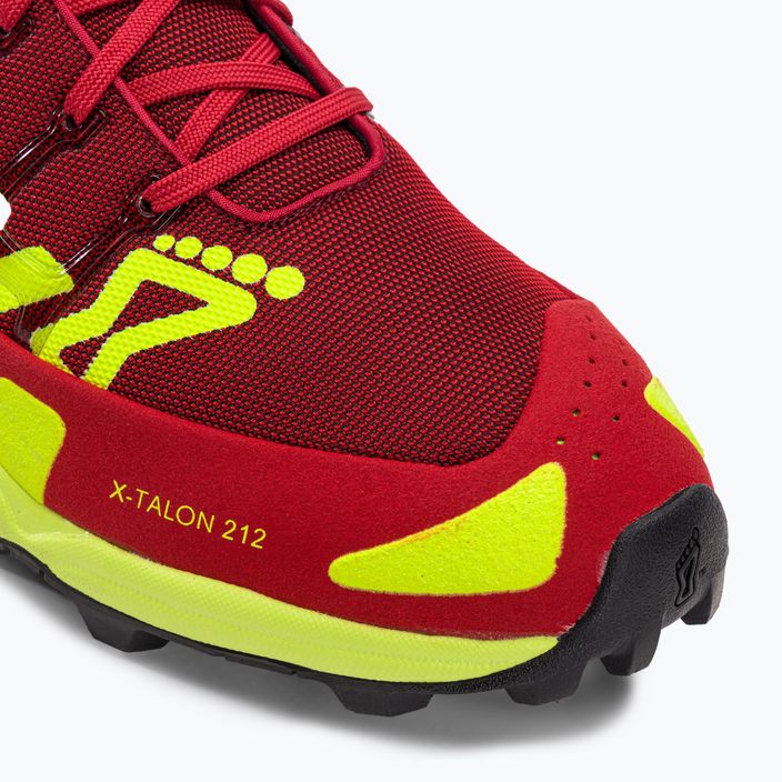 Inov-8 X-Talon 212 red/yellow running shoes 7