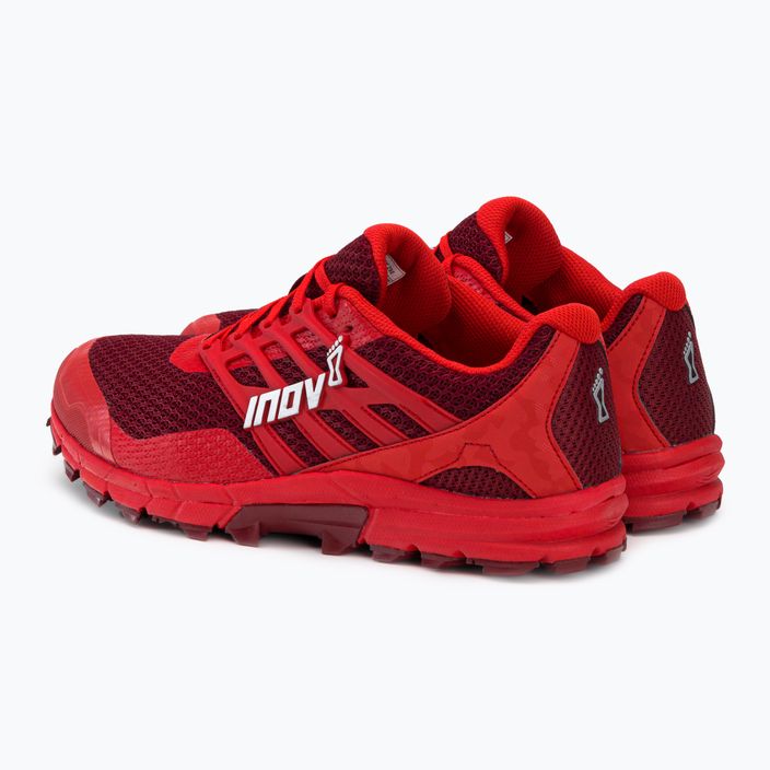 Men's Inov-8 Trailtalon 290 dark red/red running shoes 3