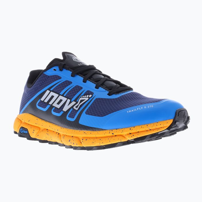 Men's running shoes Inov-8 Trailfly G 270 V2 blue-green 001065-BLNE-S-01 10