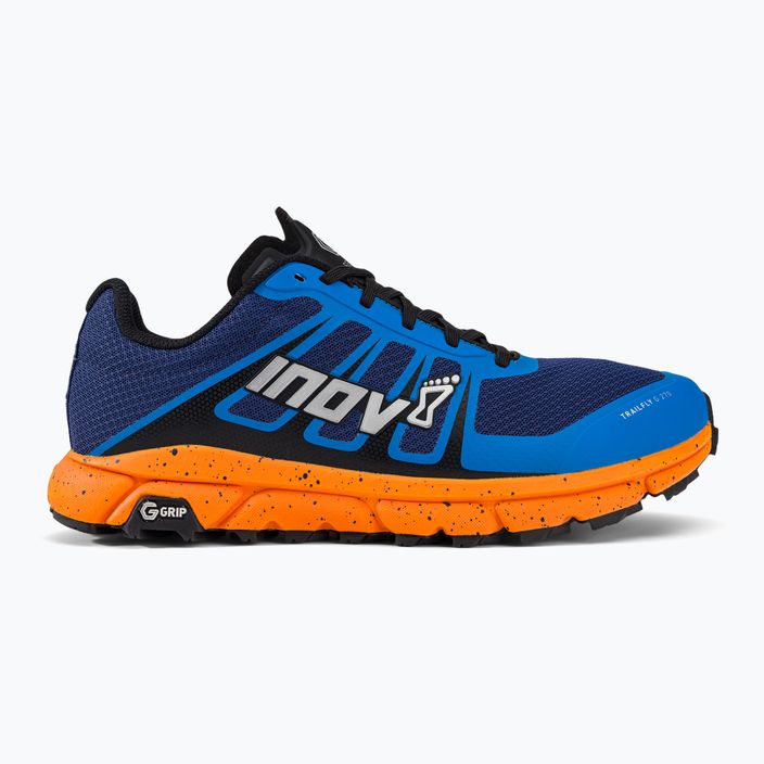 Men's running shoes Inov-8 Trailfly G 270 V2 blue-green 001065-BLNE-S-01 2