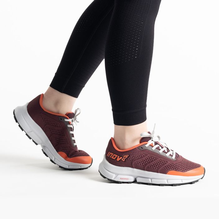 Women's running shoes Inov-8 Trailfly Ultra G 280 red 001078 2