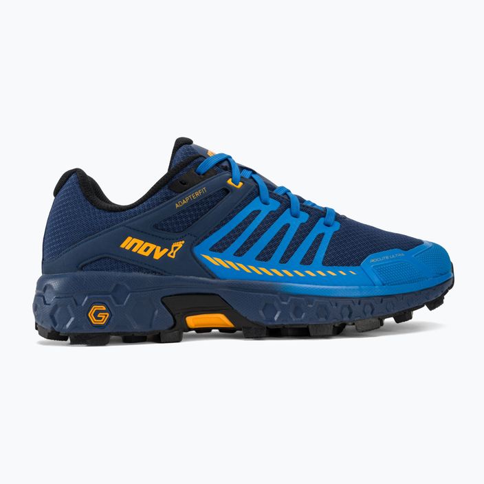 Men's running shoes Inov-8 Roclite Ultra G 320 navy/blue/nectar 2