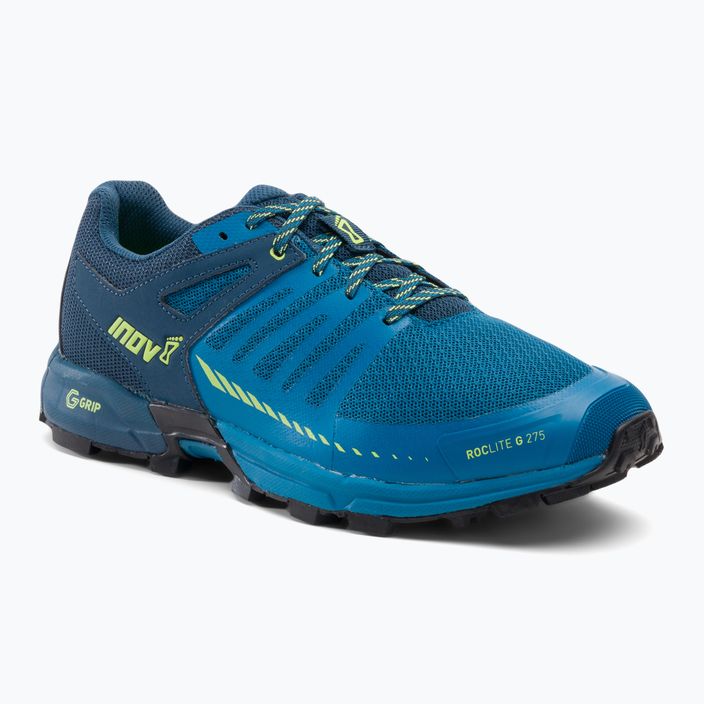 Men's running shoes Inov-8 Roclite G 275 V2 blue-green 001097-BLNYLM