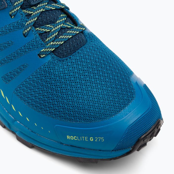 Men's running shoes Inov-8 Roclite G 275 V2 blue-green 001097-BLNYLM 7