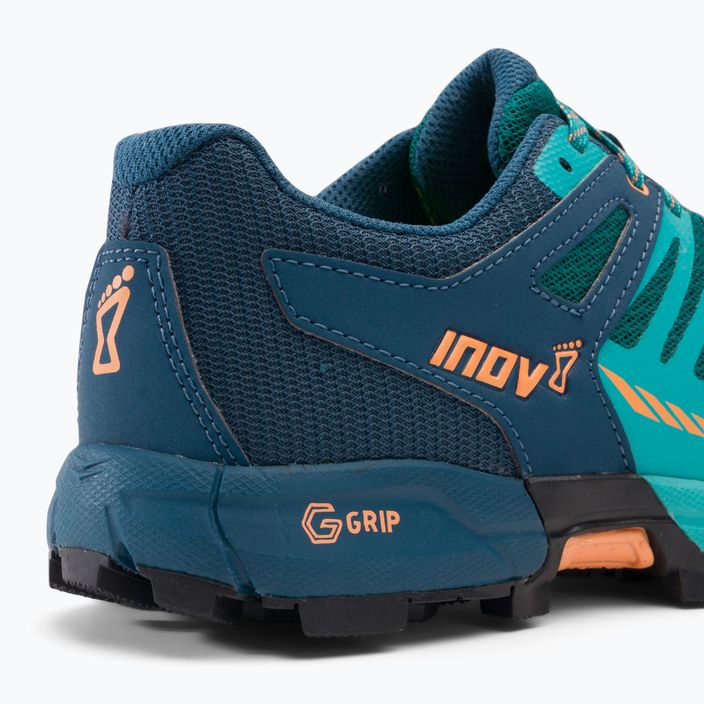Women's running shoes Inov-8 Roclite G 275 V2 blue-green 001098-TLNYNE 9