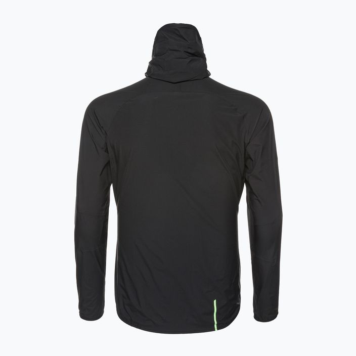Men's running jacket Inov-8 Stormshell FZ V2 black 2