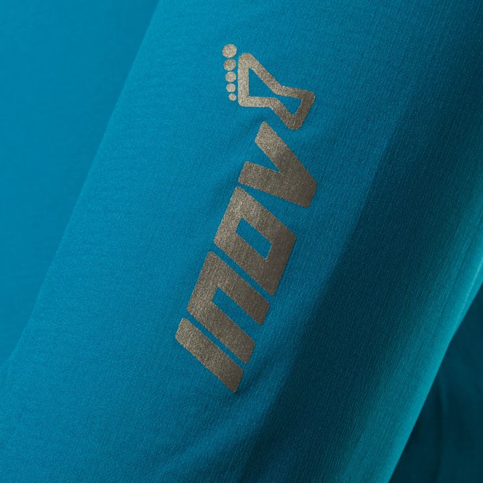 Men's running jacket Inov-8 Stormshell FZ V2 blue 4