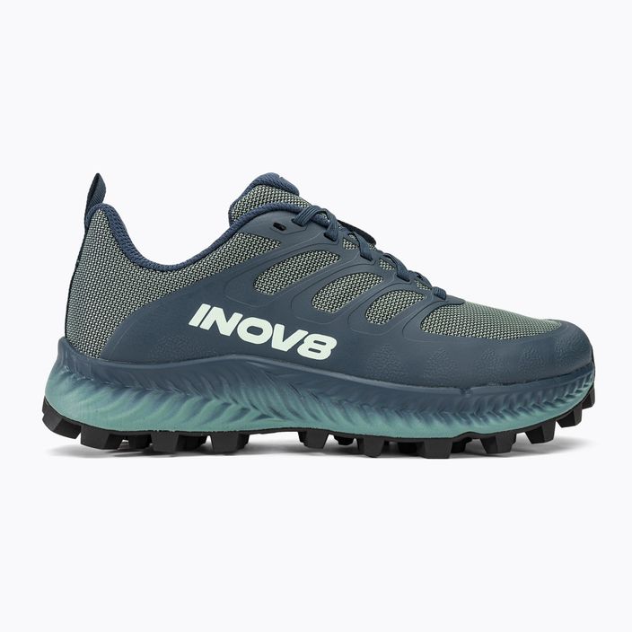 Women's running shoes Inov-8 Mudtalon storm blue/navy 2