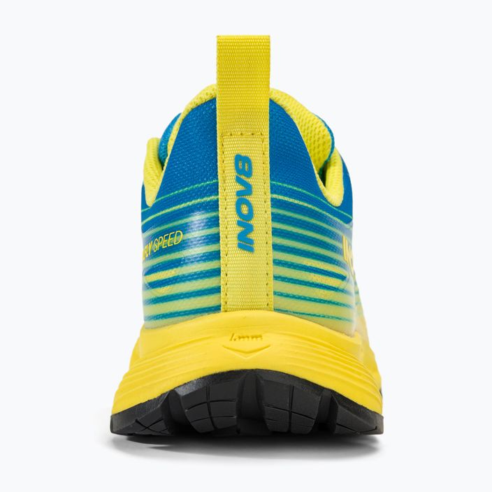 Men's Inov-8 Trailfly Speed blue/yellow running shoes 6