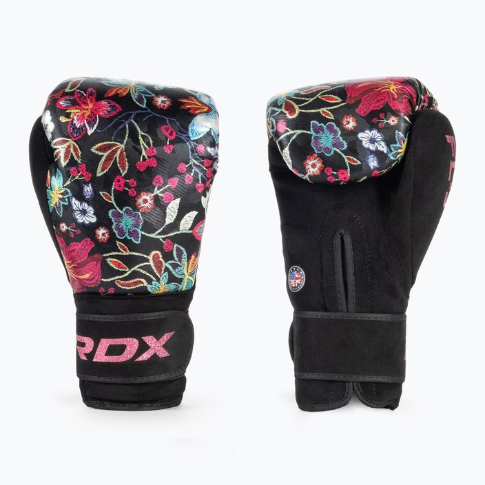 RDX FL-3 black-coloured boxing gloves BGR-FL3 3