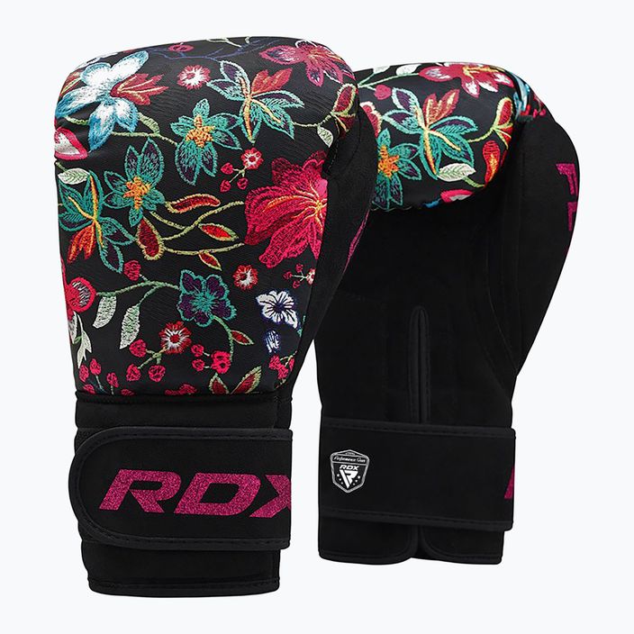 RDX FL-3 black-coloured boxing gloves BGR-FL3 6