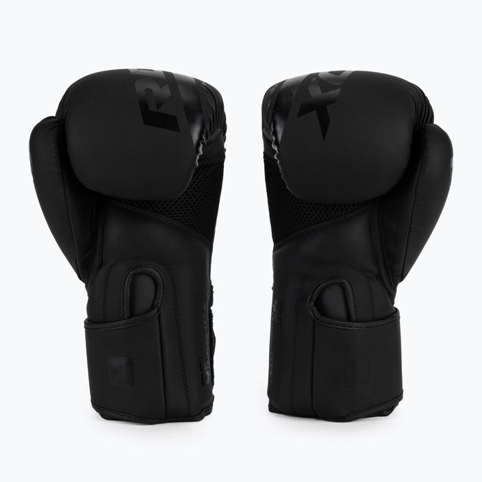 RDX T15 boxing gloves black BGR-F15MB-10OZ 2
