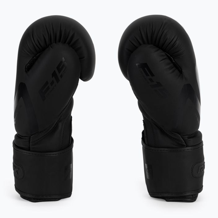 RDX T15 boxing gloves black BGR-F15MB-10OZ 4