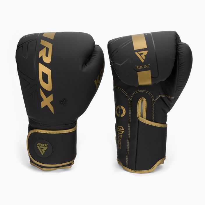 RDX F6 black/gold boxing gloves BGR-F6MGL 3