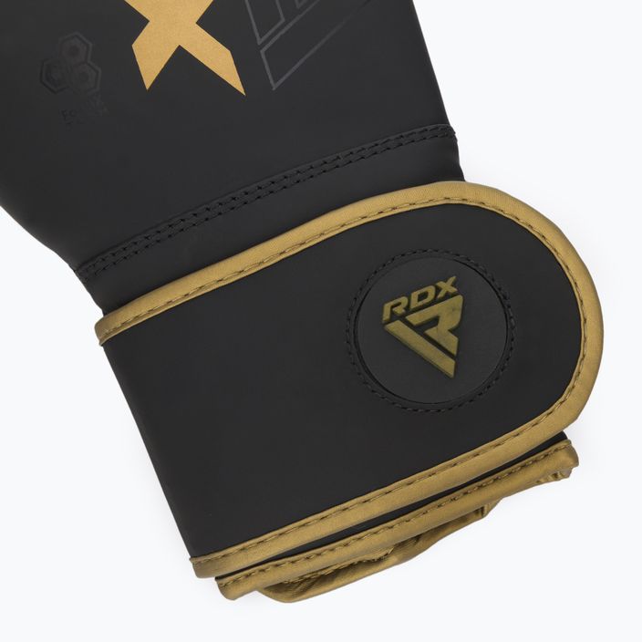 RDX F6 black/gold boxing gloves BGR-F6MGL 7