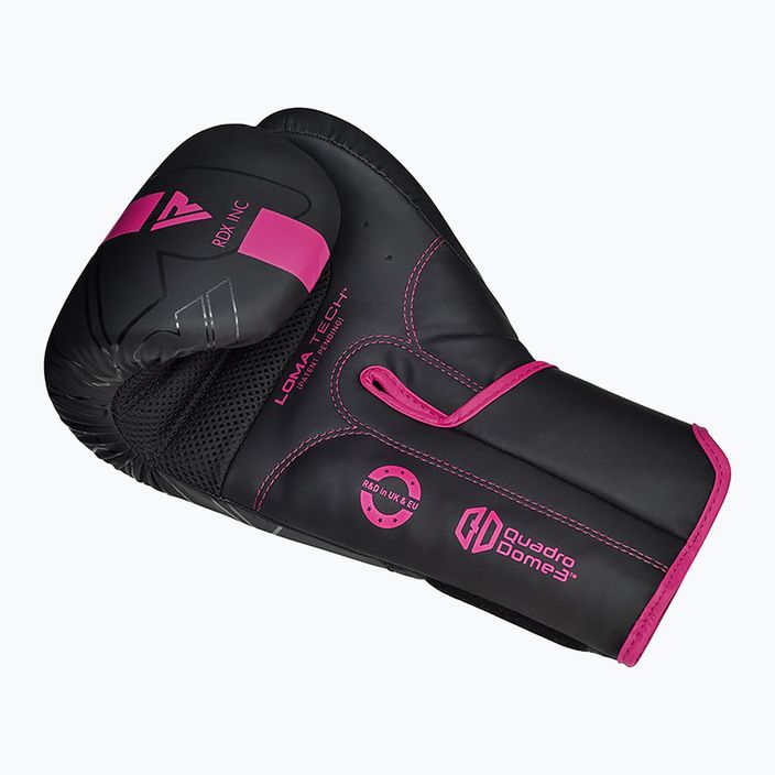 RDX F6 black/pink boxing gloves BGR-F6MP 10