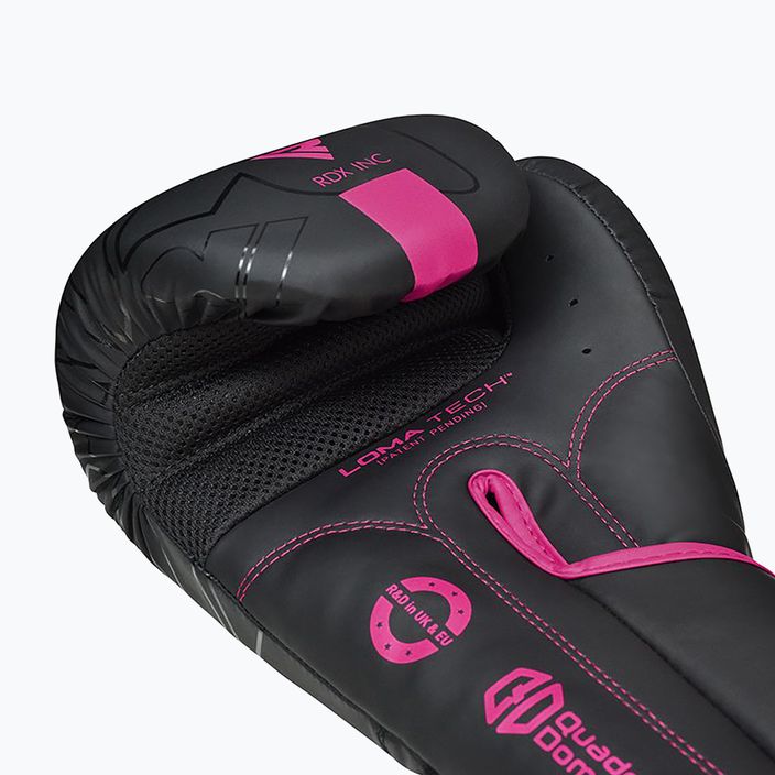 RDX F6 black/pink boxing gloves BGR-F6MP 12