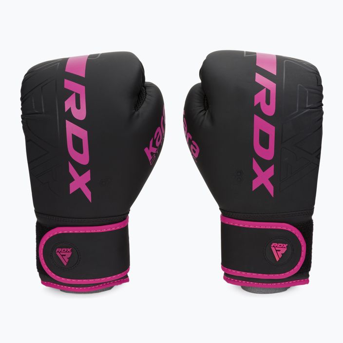 RDX F6 black/pink boxing gloves BGR-F6MP