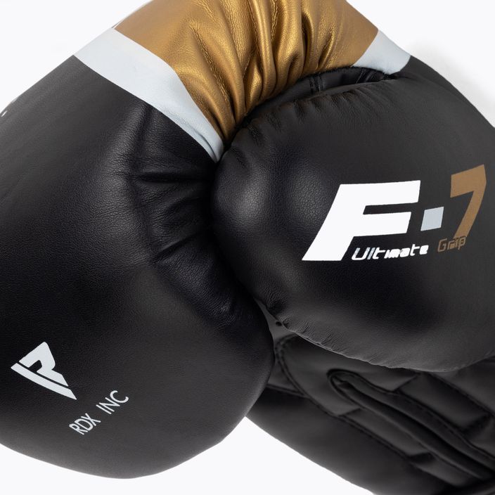 RDX BGR-F7 black/gold boxing gloves BGR-F7BGL 5