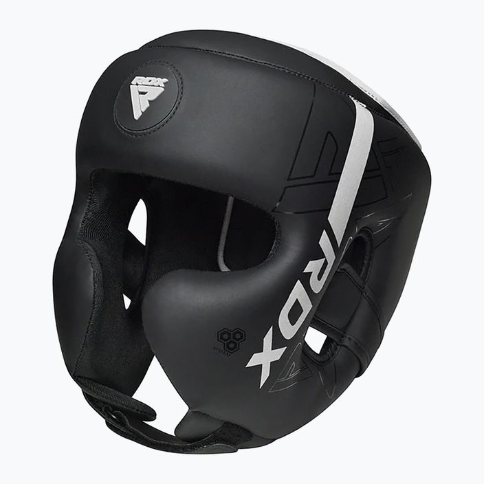 RDX F6 Kara Head Guard white boxing helmet 2