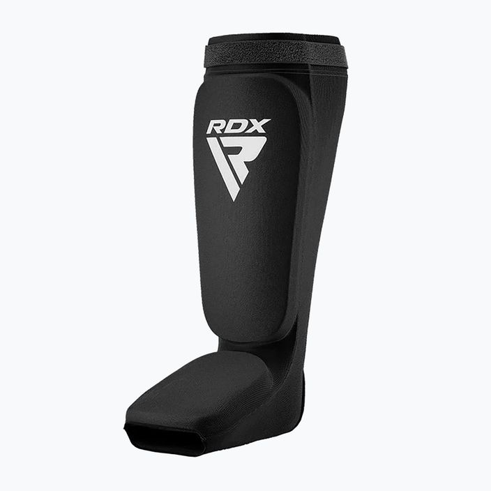 RDX Hosiery Shin Instep Foam tibia protectors black/white 3