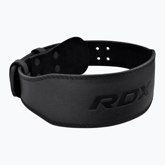 RDX Weightlifting Belt 4" Leather black 3