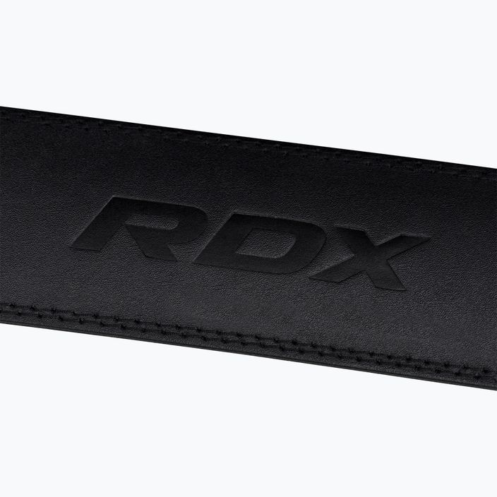 RDX Weightlifting Belt 4" Leather black 6