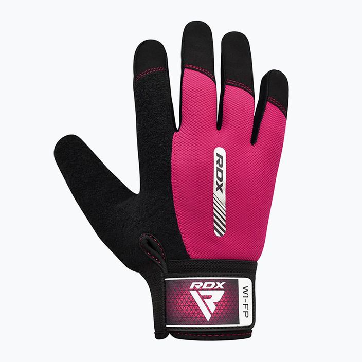 Training gloves RDX W1F Full Finger pink 2