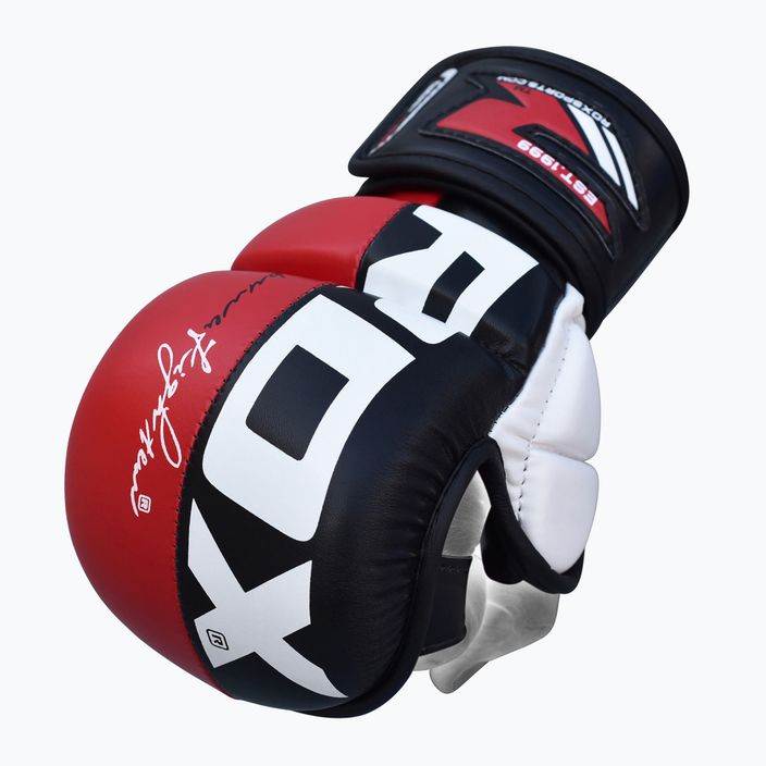RDX Grappling Glove REX T6 Plus red 2