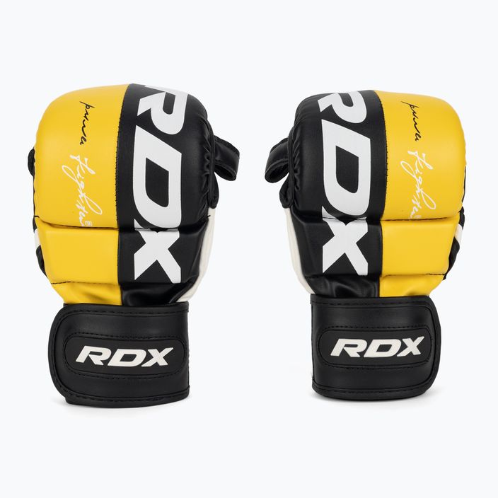 RDX Grappling Glove REX T6 Plus yellow
