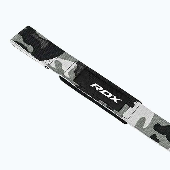 RDX W1 Weight Training Wrist Straps camo grey 4