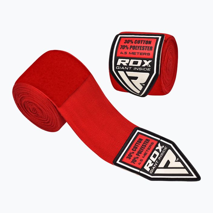 Boxing bandages RDX Hand Wraps Combine Plus red/black/blue 2