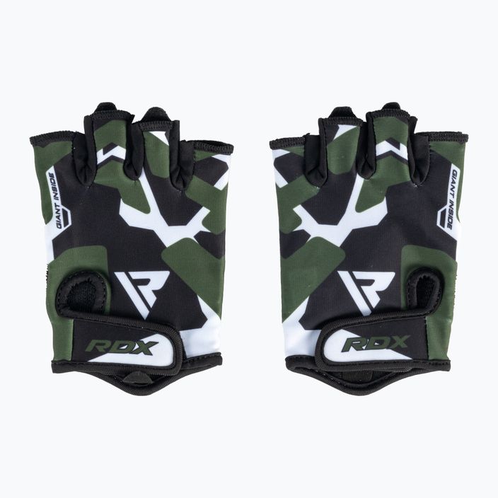 RDX Sumblimation F6 training gloves black-green WGS-F6GN 2