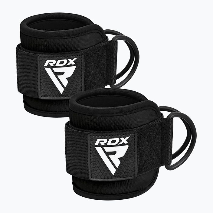 Ankle hook straps RDX Gym Ankle Pro A4 black WAN-A4B-P 2