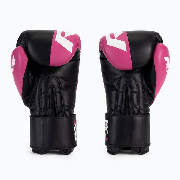RDX REX F4 pink/black boxing gloves BGR-F4P-8OZ 2