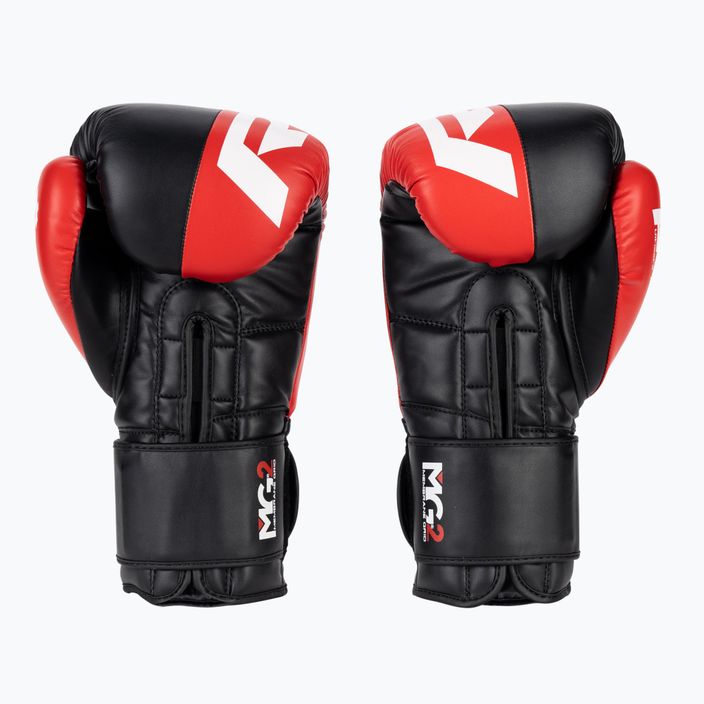 Women's boxing gloves RDX BGR-F4 red/black 2
