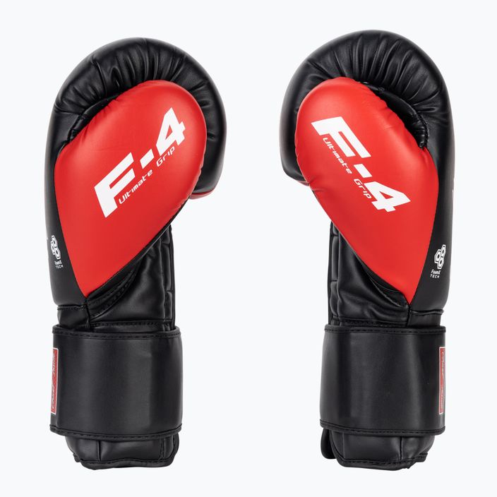 Women's boxing gloves RDX BGR-F4 red/black 3