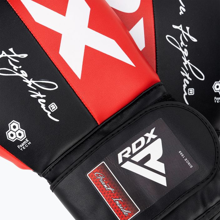 Women's boxing gloves RDX BGR-F4 red/black 4
