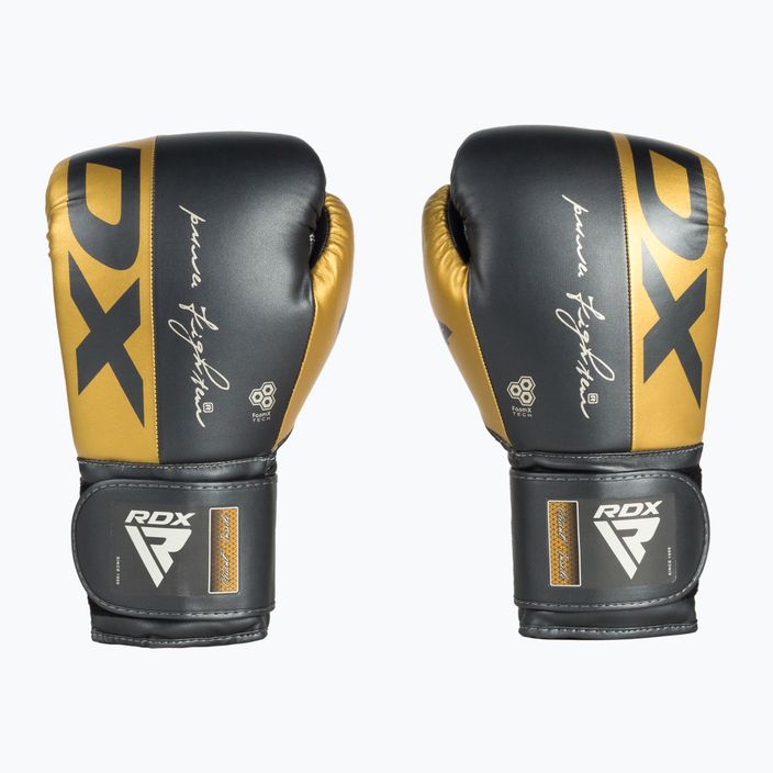 RDX Rex F4 black/gold boxing gloves BGR-F4GL-.