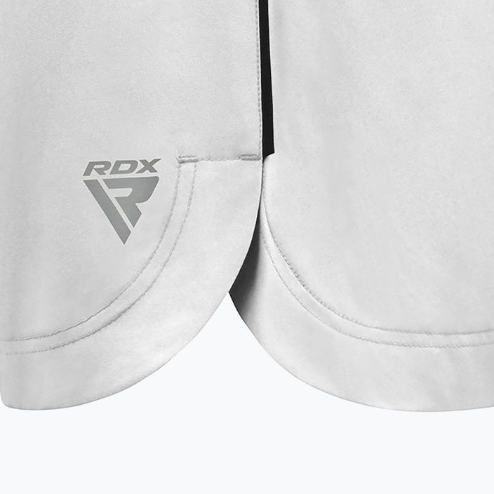 Men's training shorts RDX T15 white 4