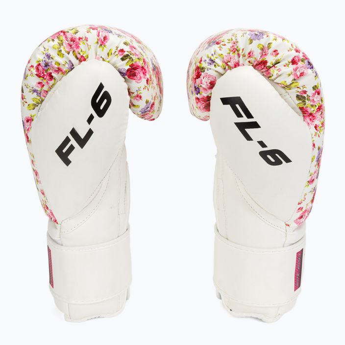 RDX FL-6 white and pink boxing gloves BGR-FL6W 4