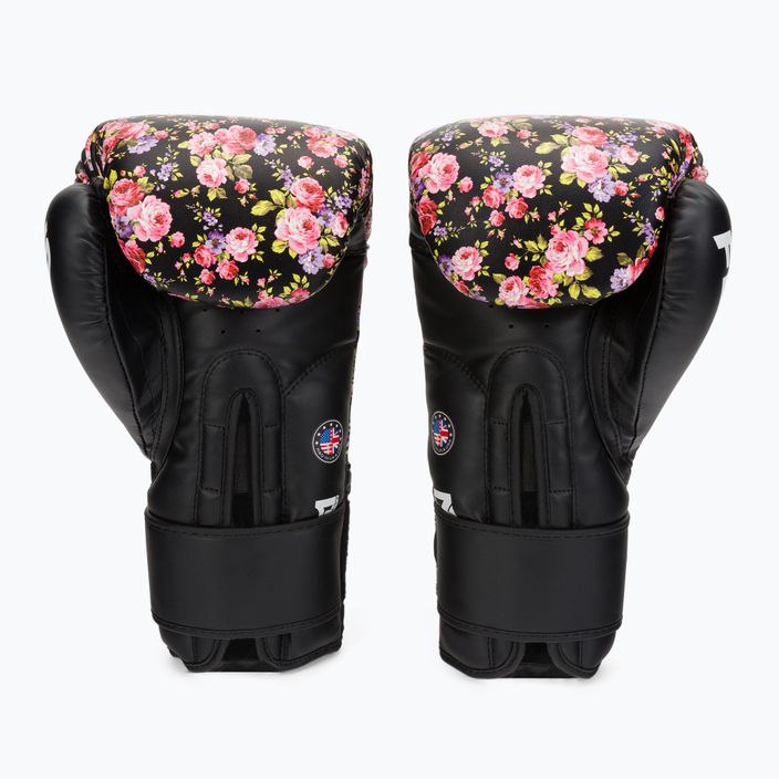 Boxing gloves RDX FL-5 black-pink BGR-FL5B 2